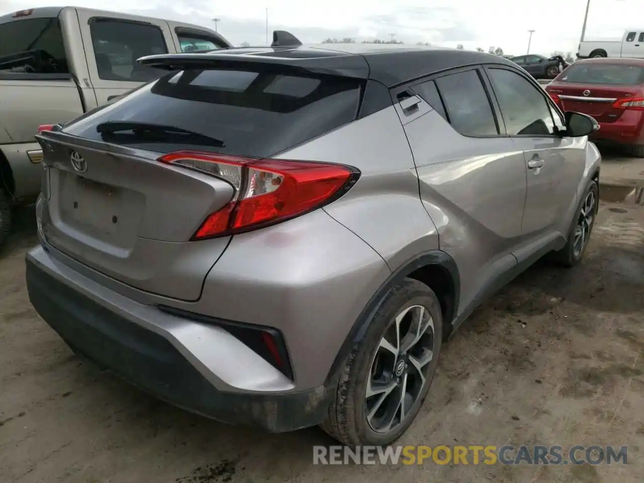 4 Photograph of a damaged car NMTKHMBXXKR073880 TOYOTA C-HR 2019