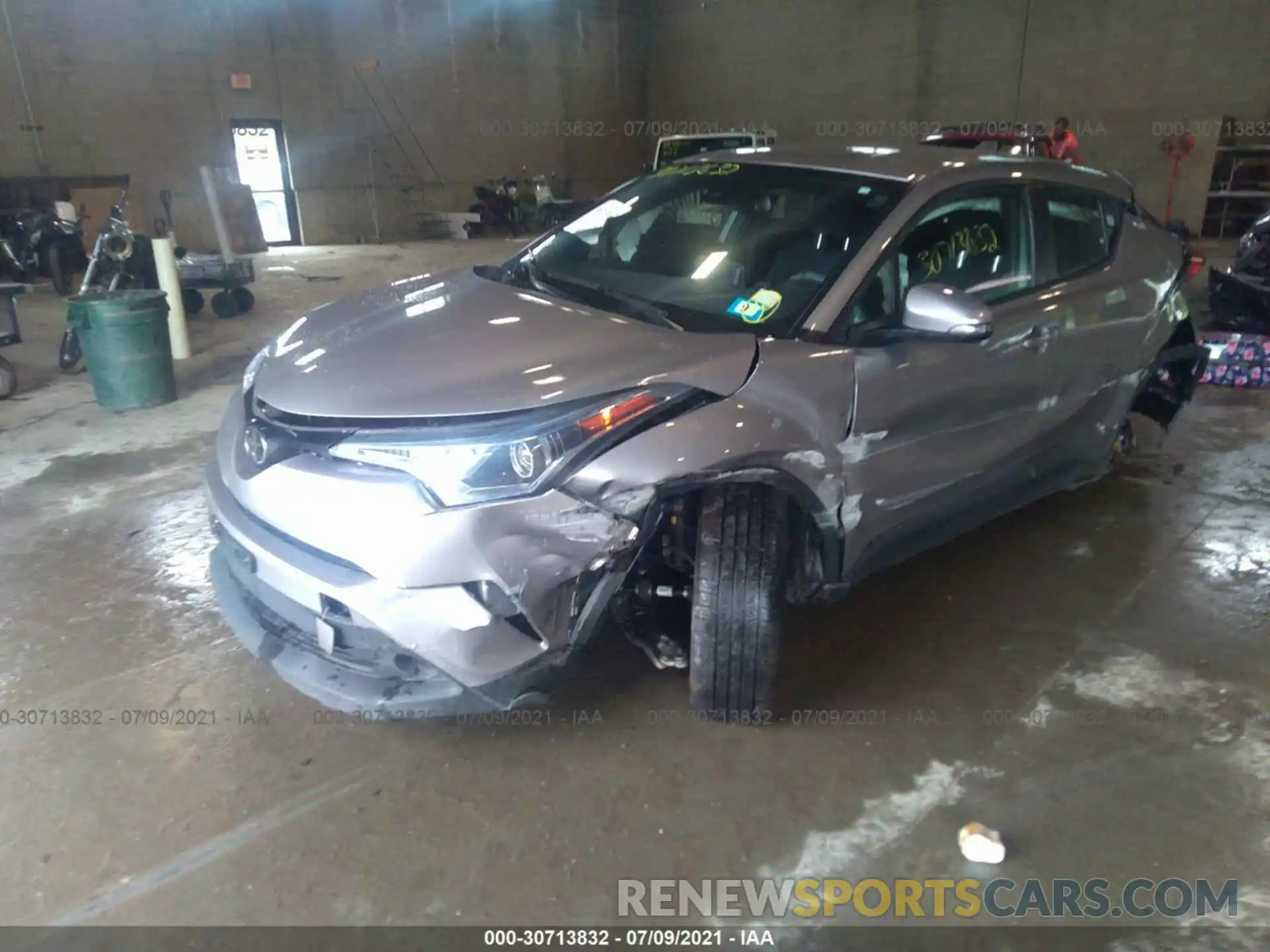 2 Photograph of a damaged car NMTKHMBXXKR074771 TOYOTA C-HR 2019