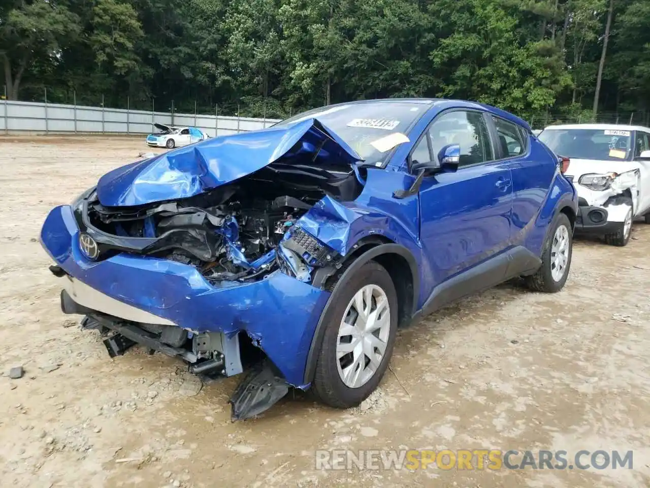 2 Photograph of a damaged car NMTKHMBXXKR075323 TOYOTA C-HR 2019