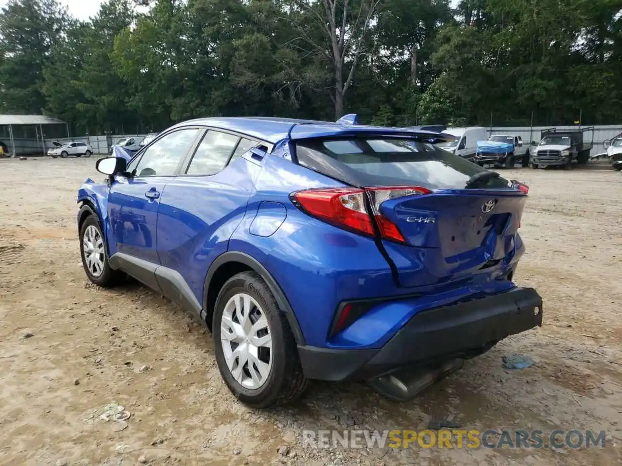 3 Photograph of a damaged car NMTKHMBXXKR075323 TOYOTA C-HR 2019