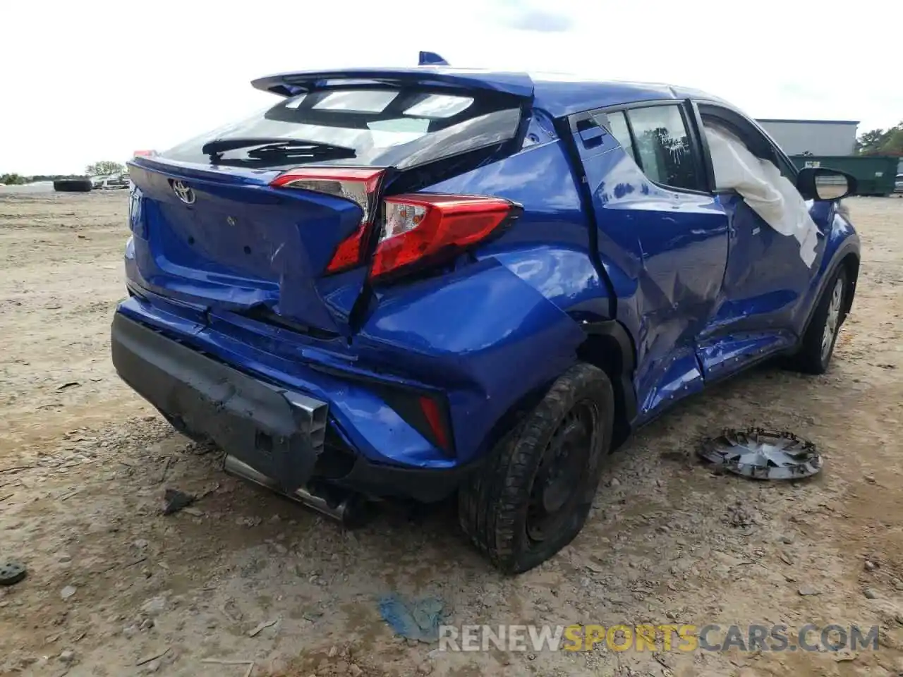 4 Фотография поврежденного автомобиля NMTKHMBXXKR075323 TOYOTA C-HR 2019