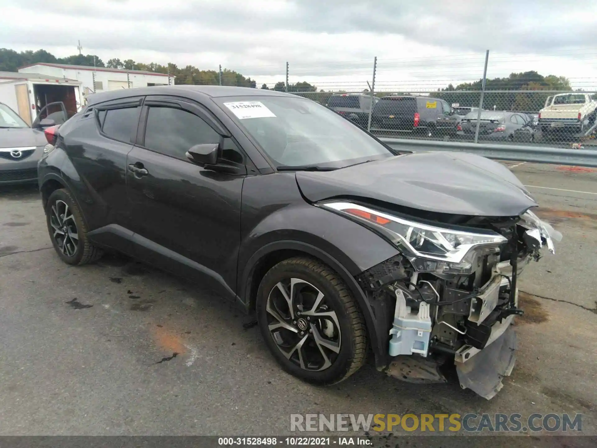 1 Photograph of a damaged car NMTKHMBXXKR075547 TOYOTA C-HR 2019