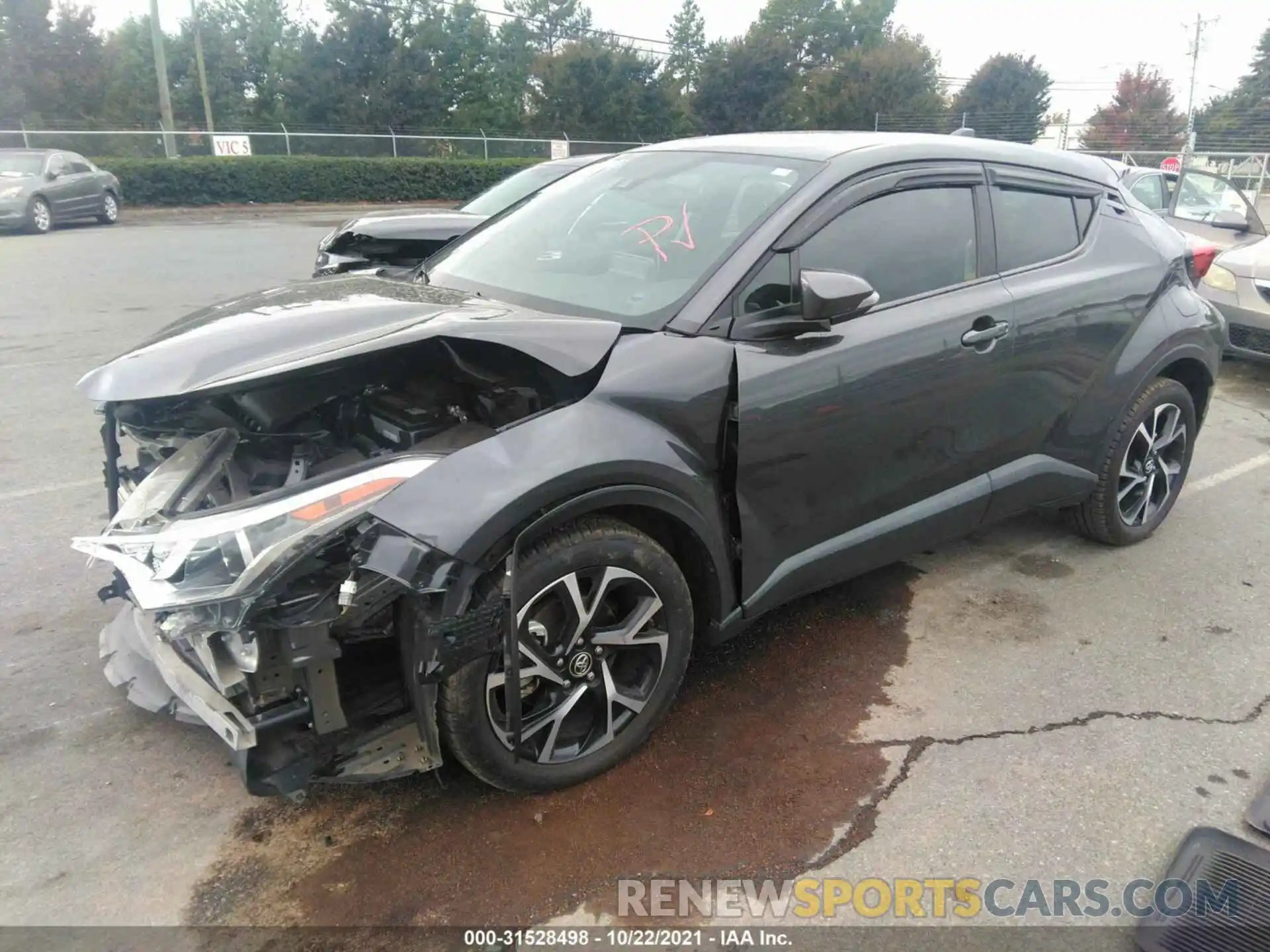 2 Photograph of a damaged car NMTKHMBXXKR075547 TOYOTA C-HR 2019