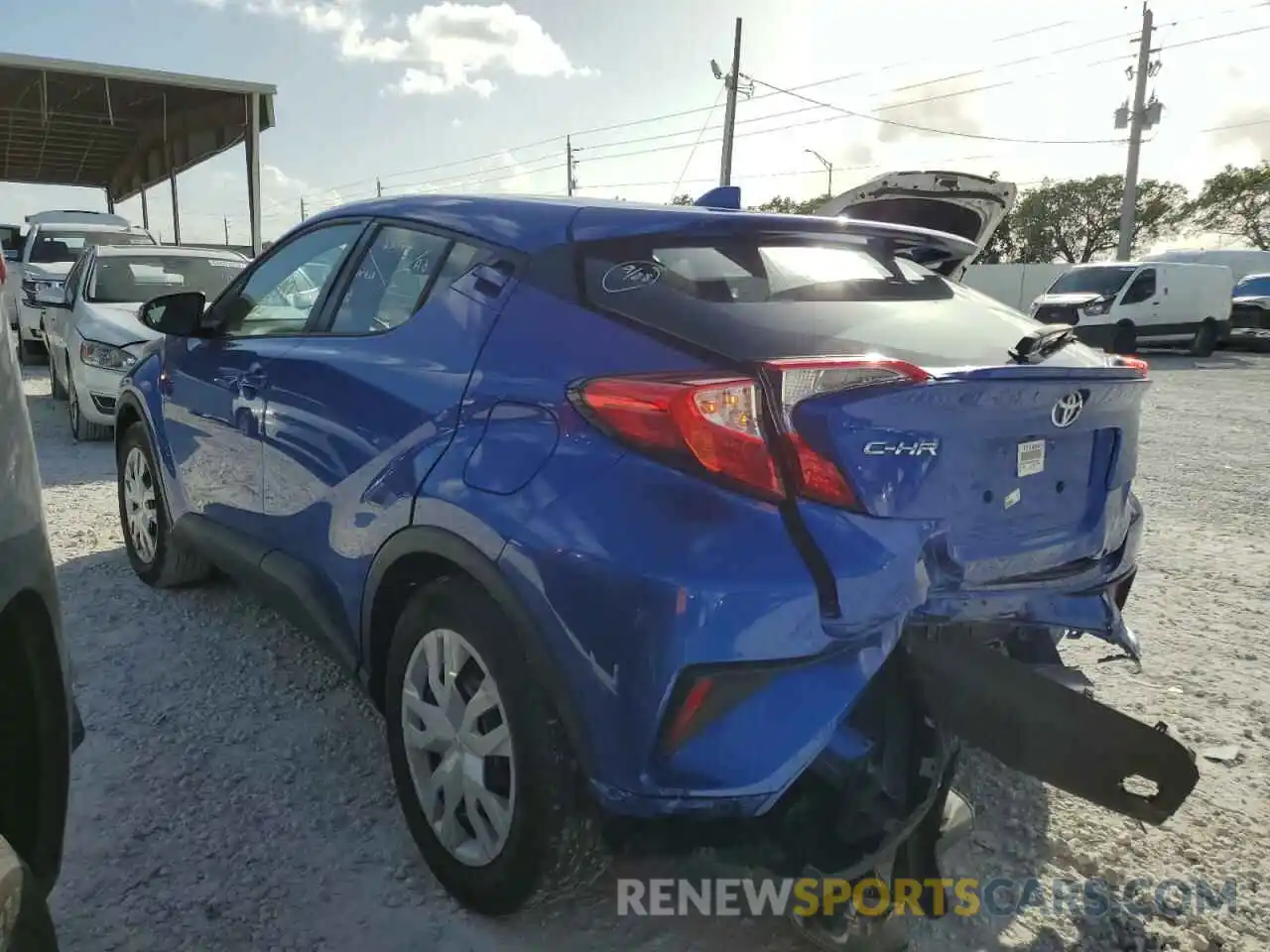 2 Photograph of a damaged car NMTKHMBXXKR075578 TOYOTA C-HR 2019