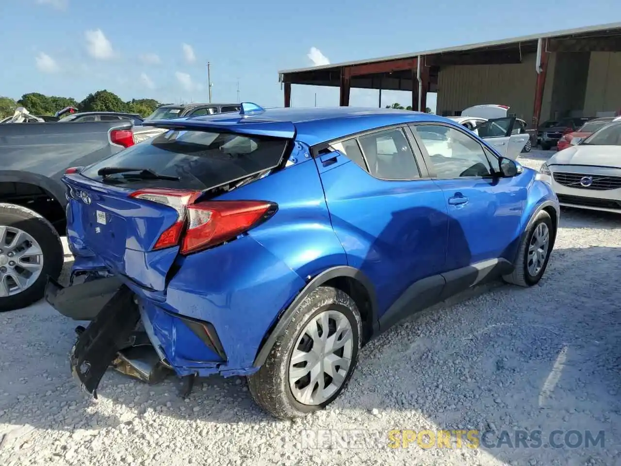 3 Photograph of a damaged car NMTKHMBXXKR075578 TOYOTA C-HR 2019