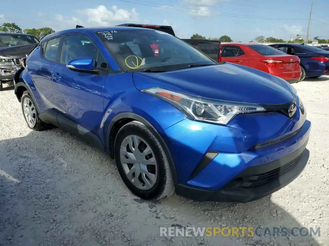 4 Photograph of a damaged car NMTKHMBXXKR075578 TOYOTA C-HR 2019