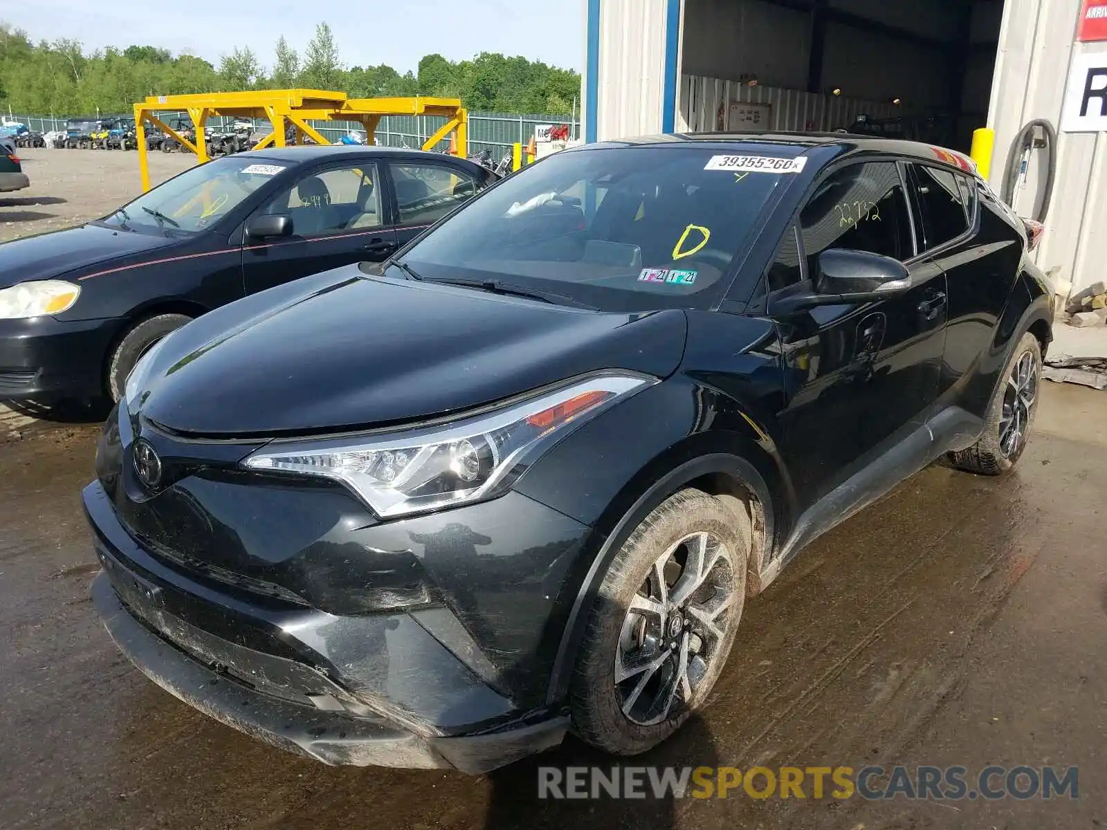 2 Photograph of a damaged car NMTKHMBXXKR075712 TOYOTA C-HR 2019