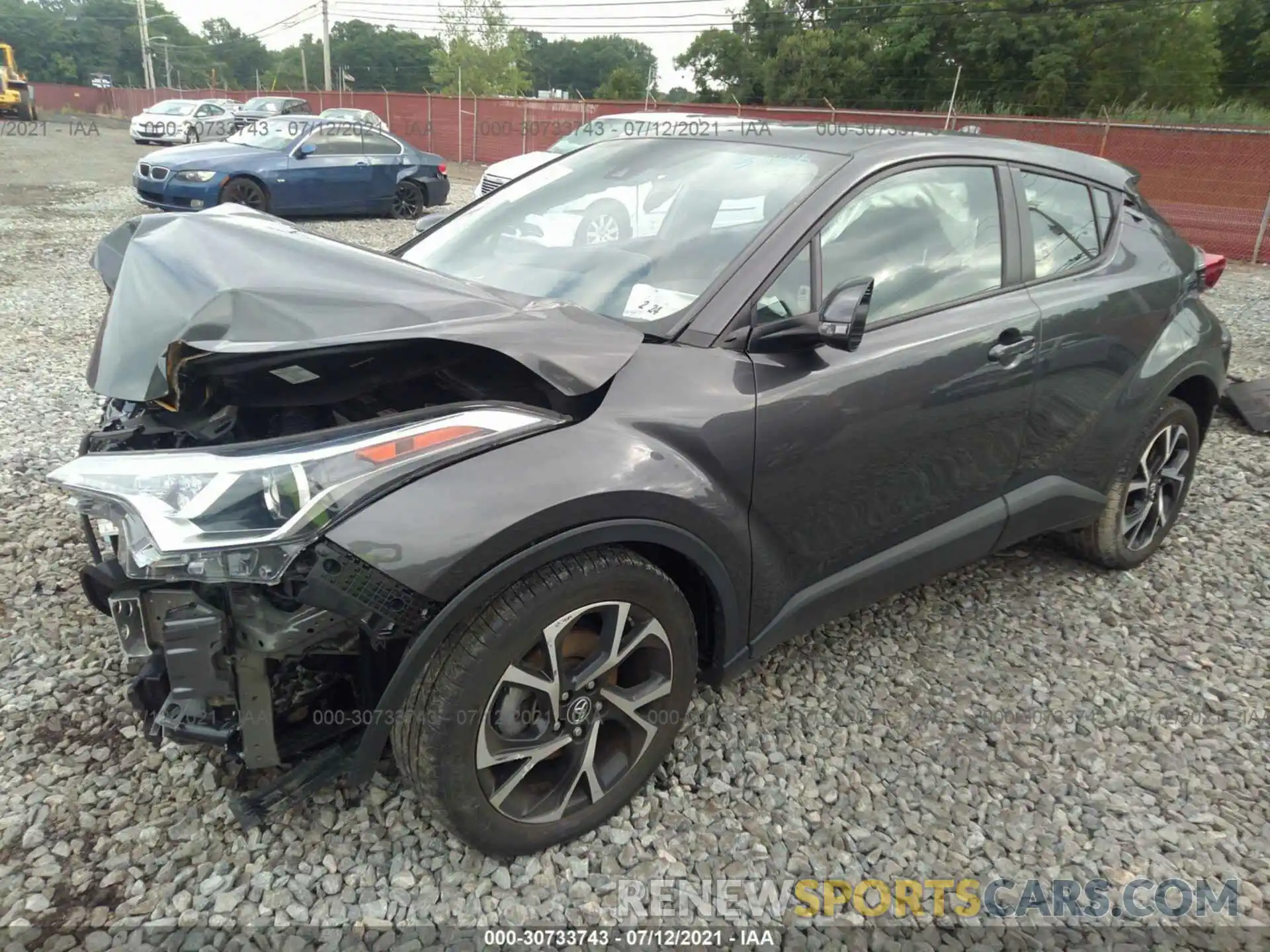 2 Photograph of a damaged car NMTKHMBXXKR075788 TOYOTA C-HR 2019