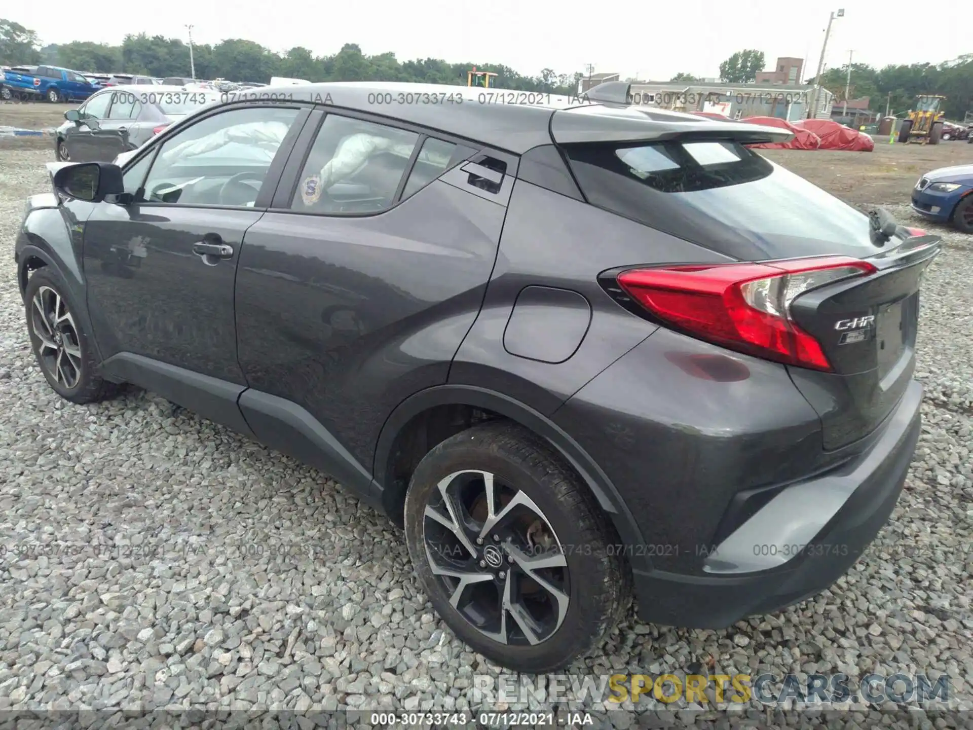 3 Photograph of a damaged car NMTKHMBXXKR075788 TOYOTA C-HR 2019