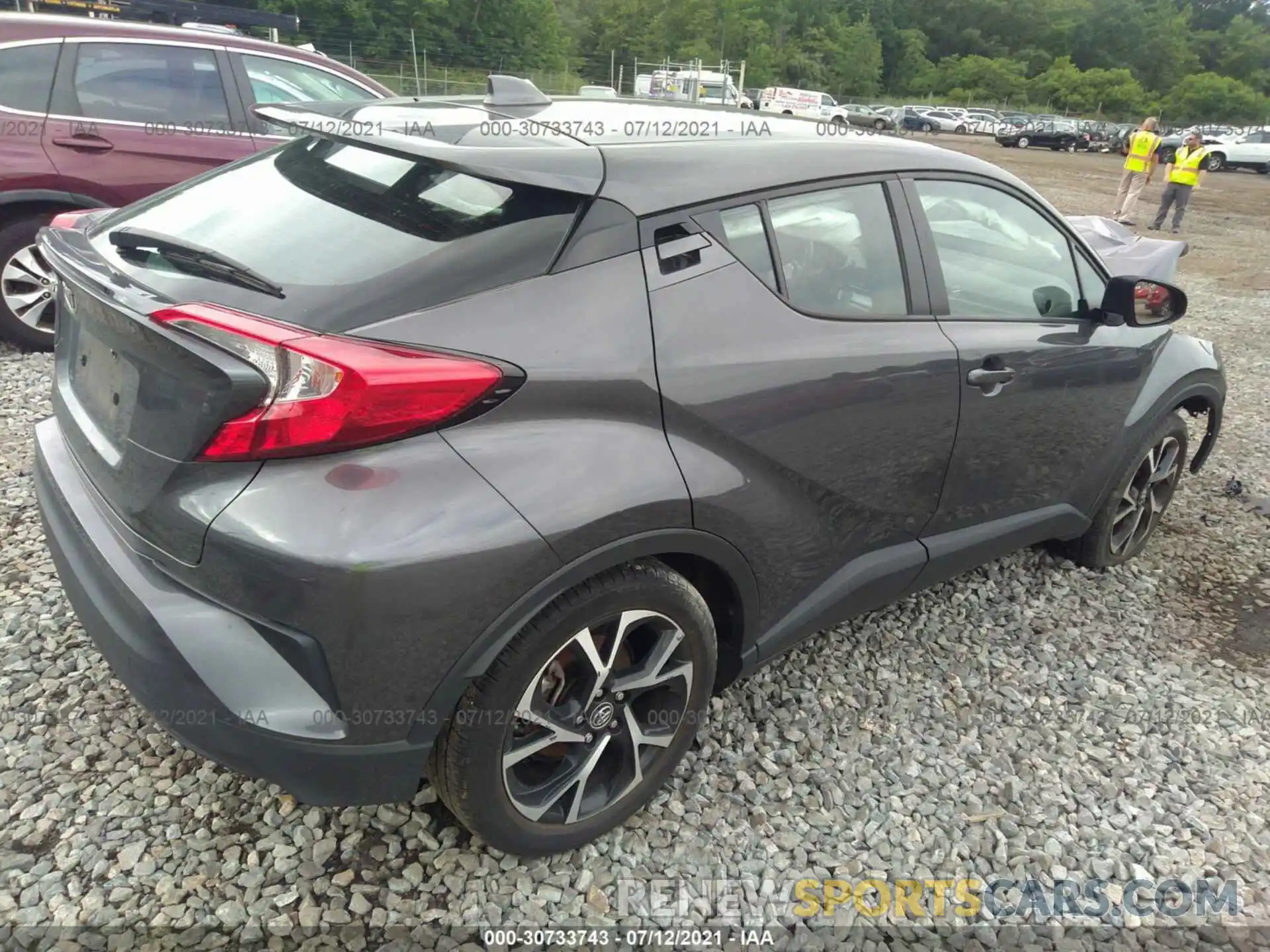 4 Photograph of a damaged car NMTKHMBXXKR075788 TOYOTA C-HR 2019