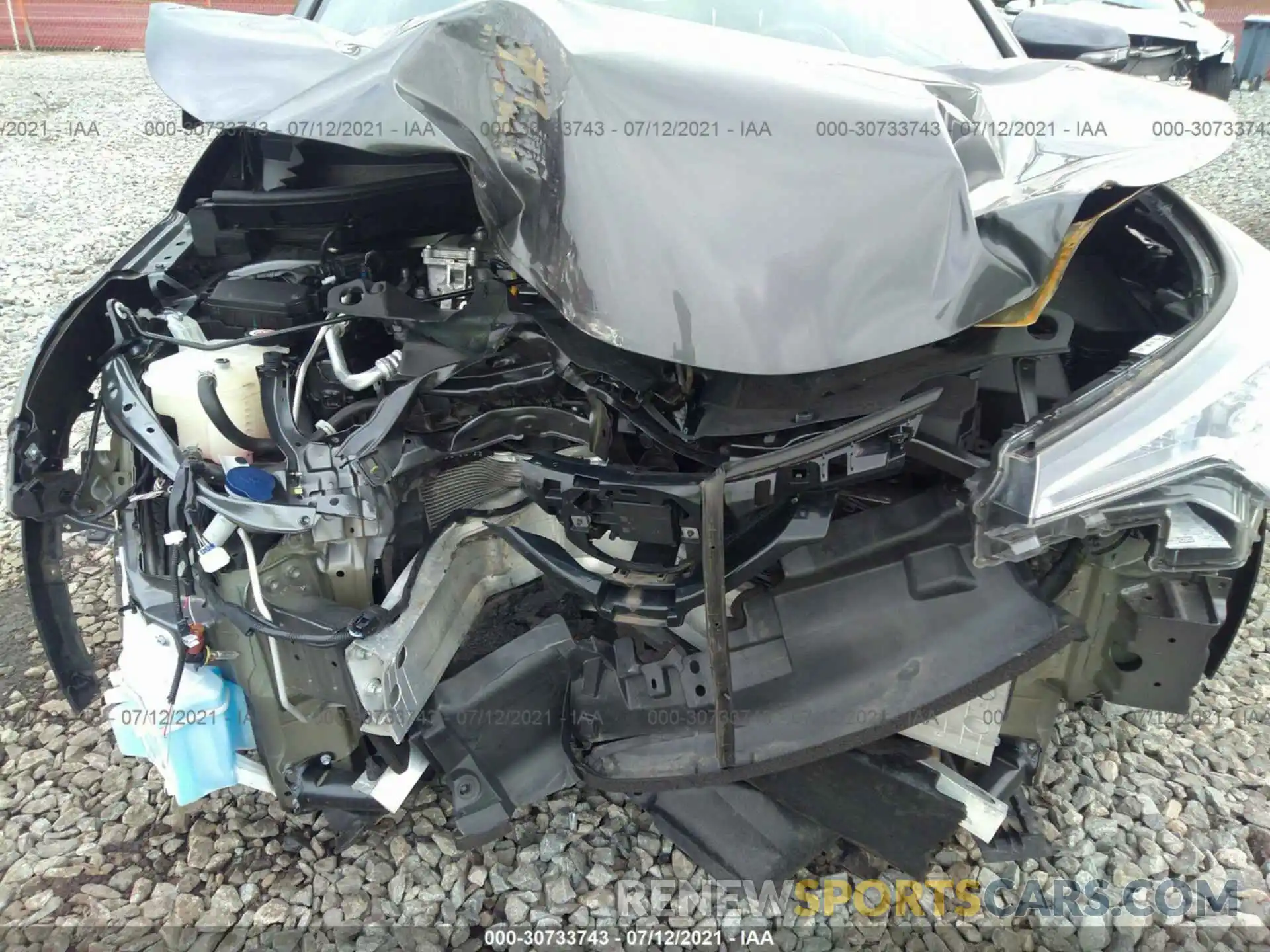 6 Photograph of a damaged car NMTKHMBXXKR075788 TOYOTA C-HR 2019