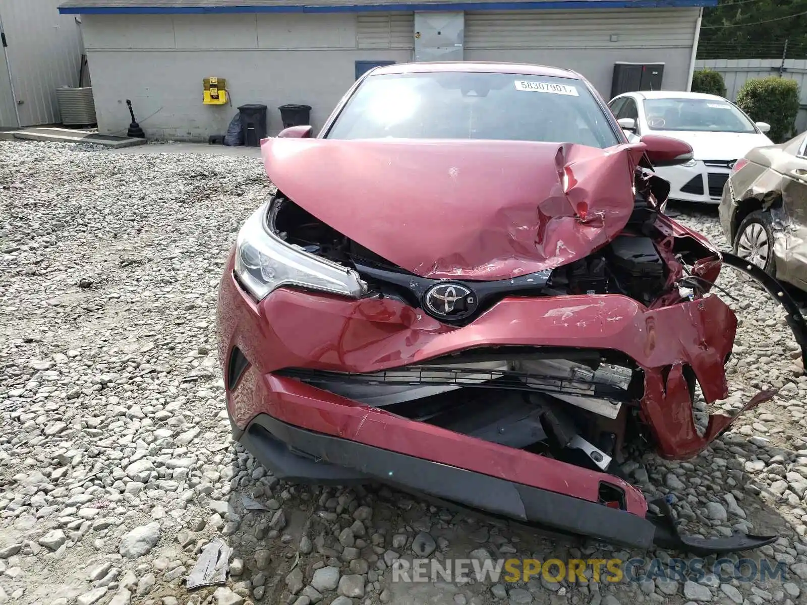 9 Photograph of a damaged car NMTKHMBXXKR076598 TOYOTA C-HR 2019