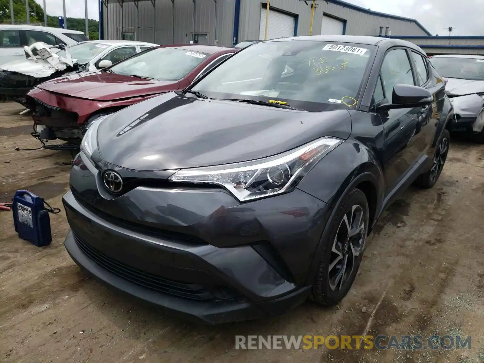 2 Photograph of a damaged car NMTKHMBXXKR077671 TOYOTA C-HR 2019