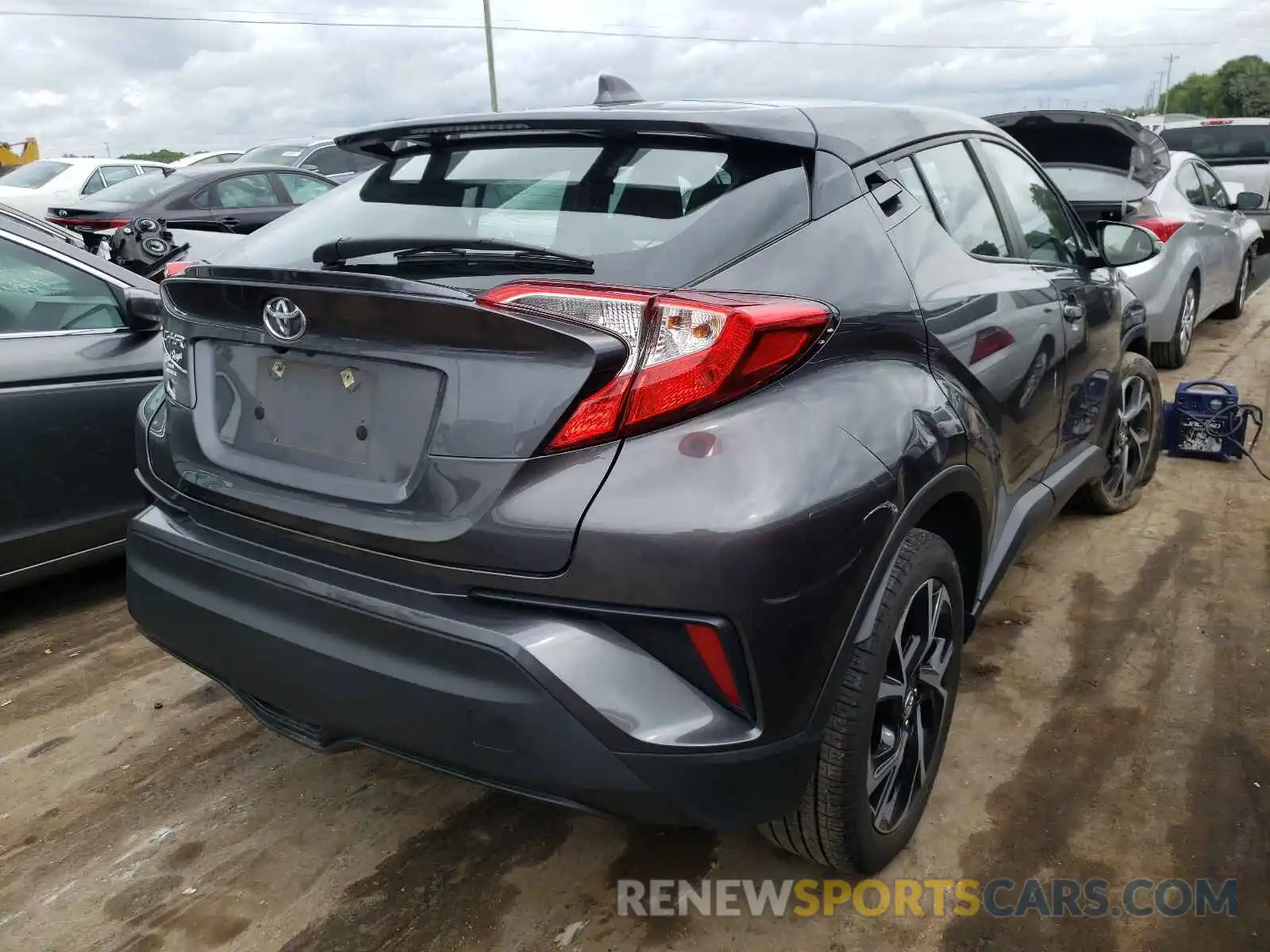 4 Photograph of a damaged car NMTKHMBXXKR077671 TOYOTA C-HR 2019