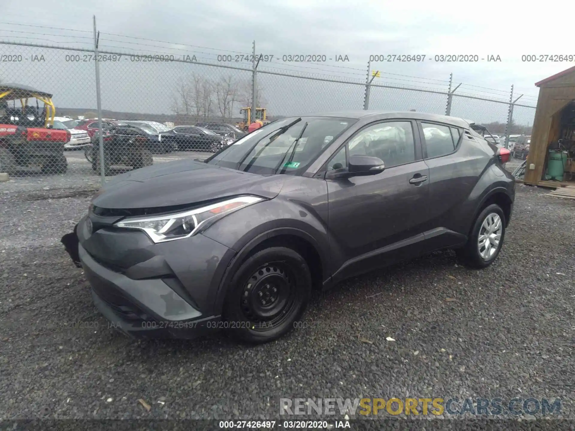 2 Photograph of a damaged car NMTKHMBXXKR078173 TOYOTA C-HR 2019