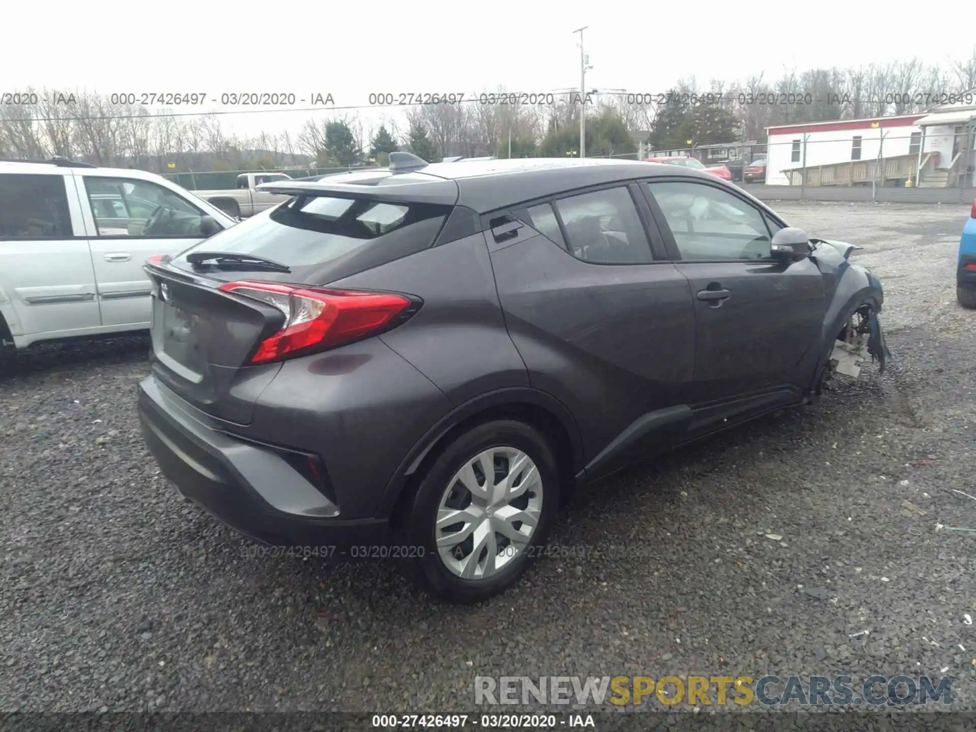 4 Photograph of a damaged car NMTKHMBXXKR078173 TOYOTA C-HR 2019