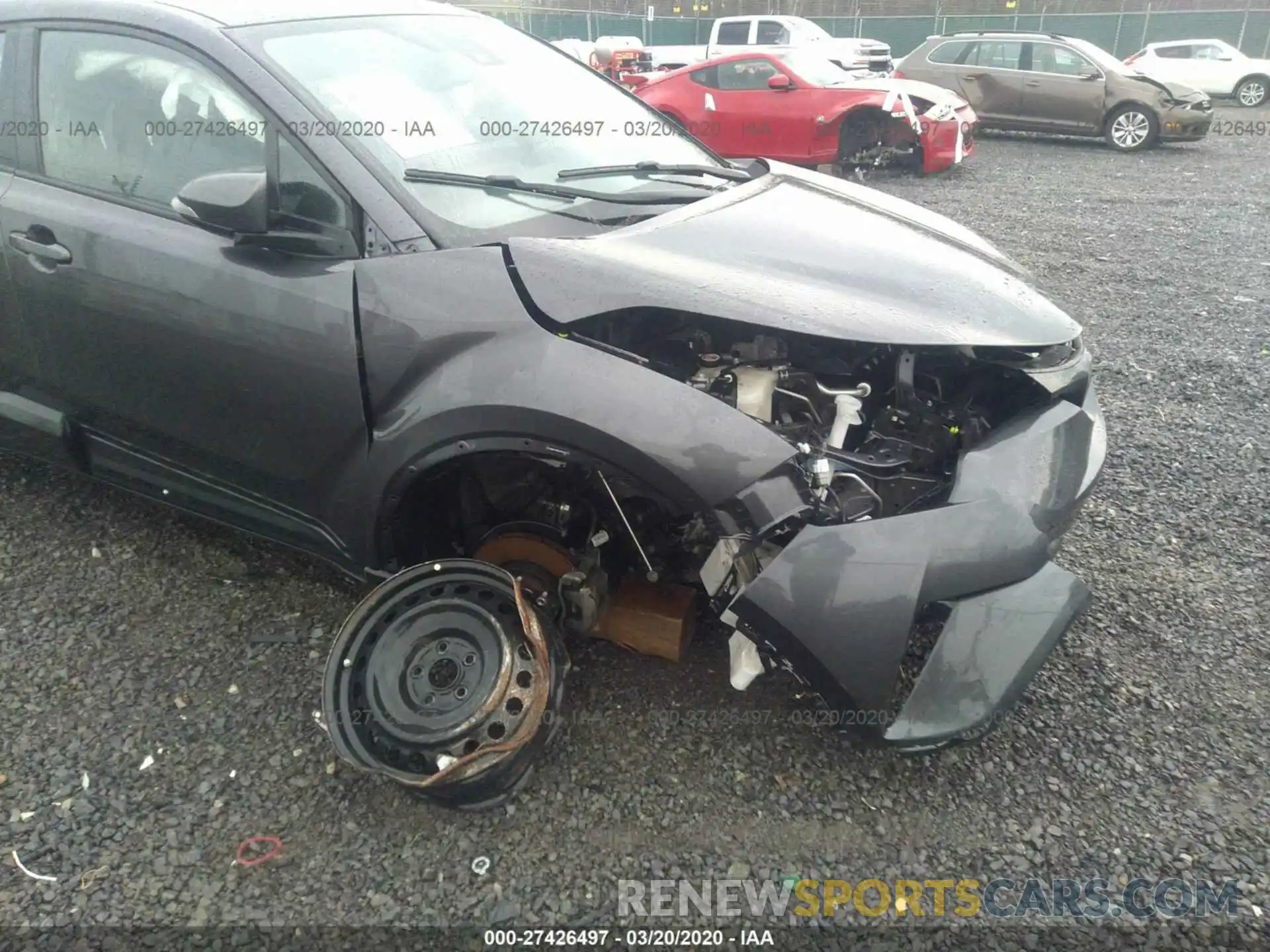 6 Photograph of a damaged car NMTKHMBXXKR078173 TOYOTA C-HR 2019