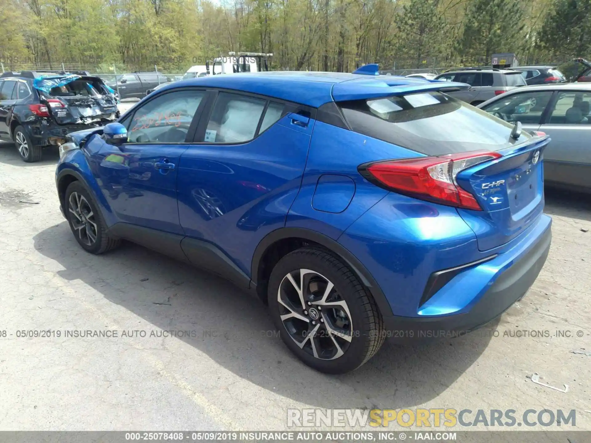 3 Photograph of a damaged car NMTKHMBXXKR078528 TOYOTA C-HR 2019