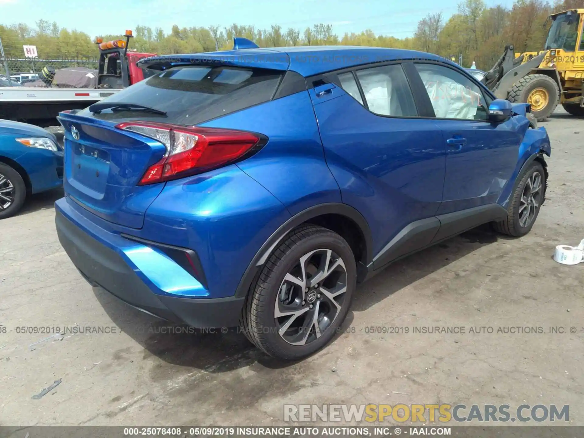 4 Photograph of a damaged car NMTKHMBXXKR078528 TOYOTA C-HR 2019