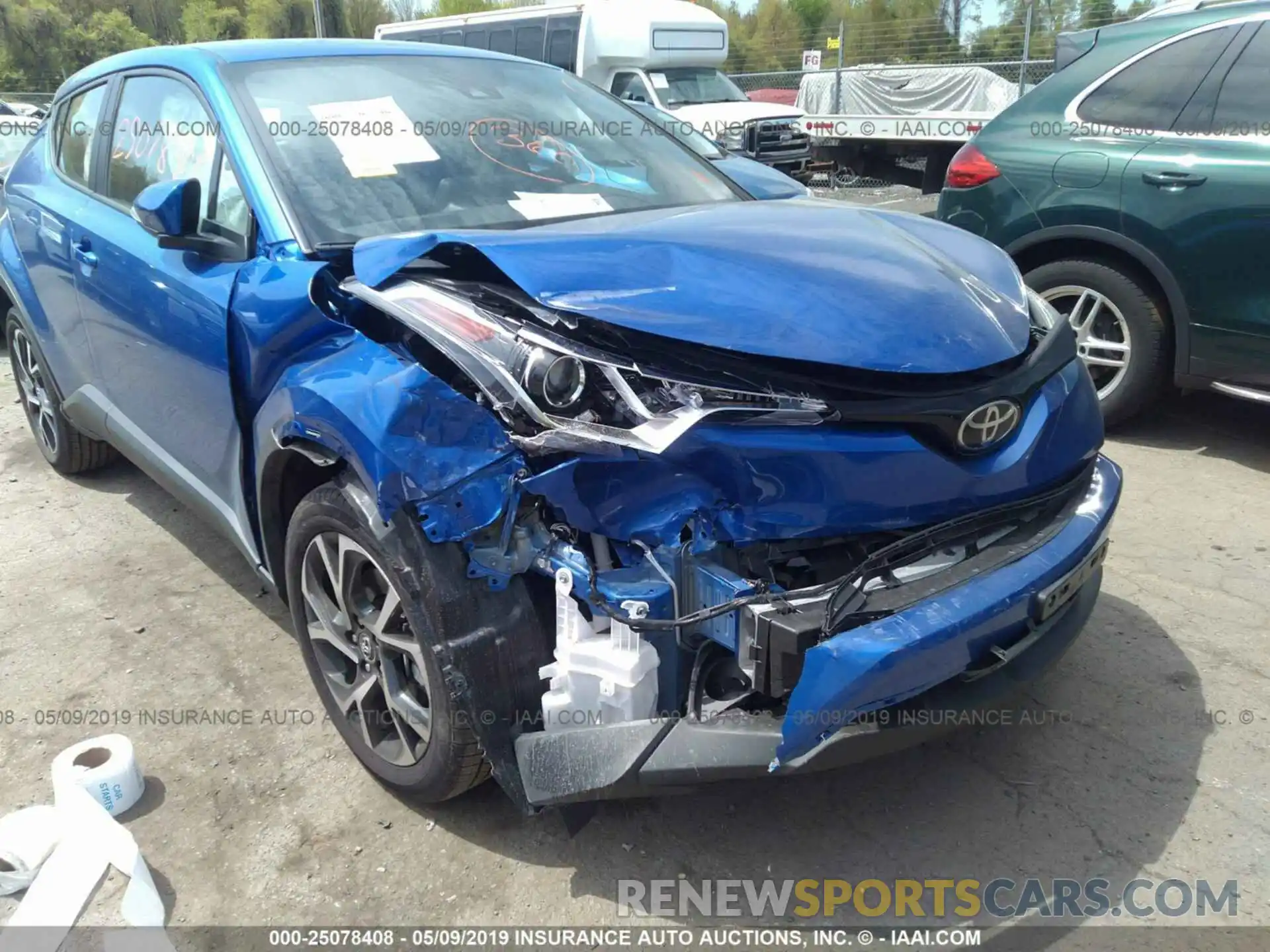 6 Photograph of a damaged car NMTKHMBXXKR078528 TOYOTA C-HR 2019