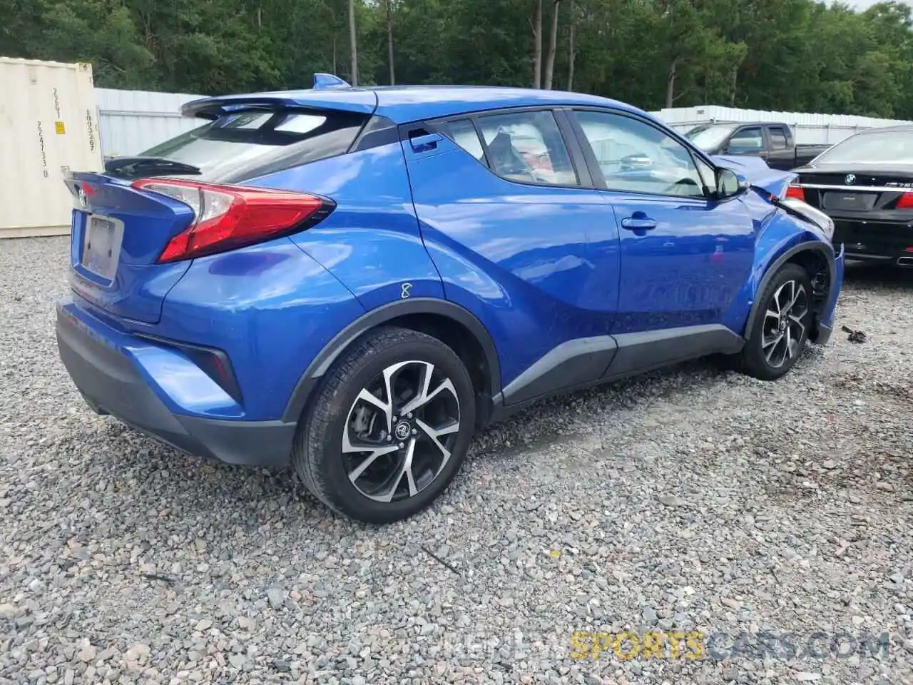 4 Photograph of a damaged car NMTKHMBXXKR078755 TOYOTA C-HR 2019