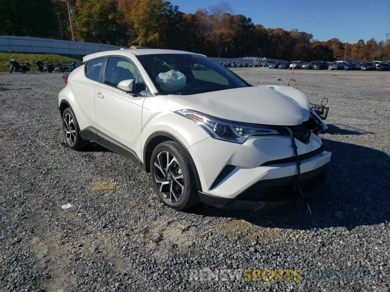 1 Photograph of a damaged car NMTKHMBXXKR079422 TOYOTA C-HR 2019