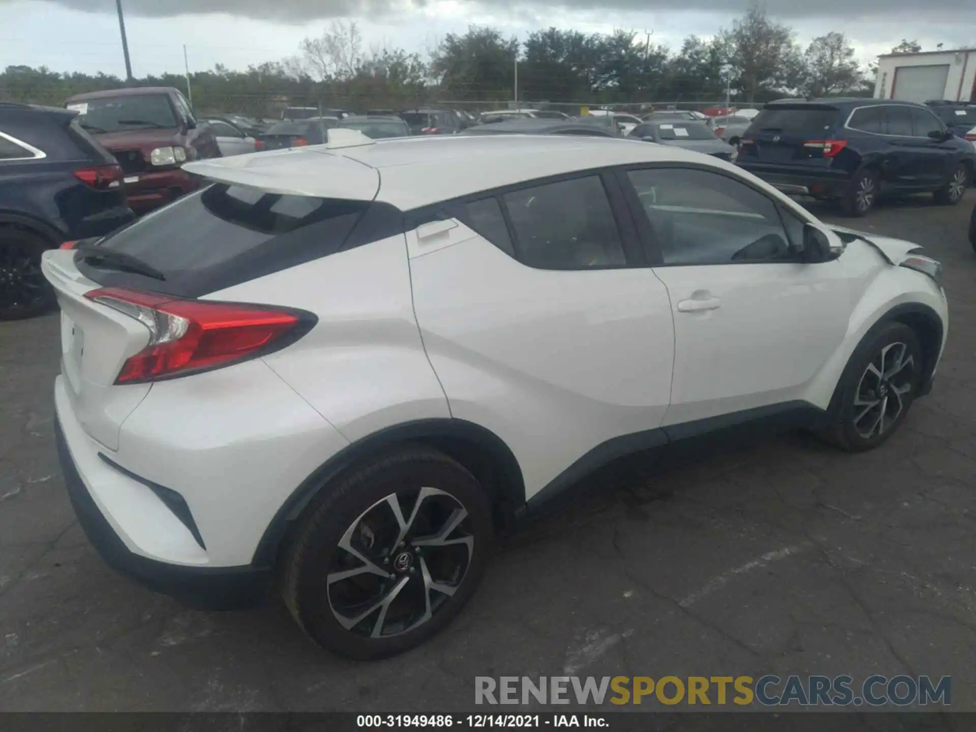 4 Photograph of a damaged car NMTKHMBXXKR079453 TOYOTA C-HR 2019