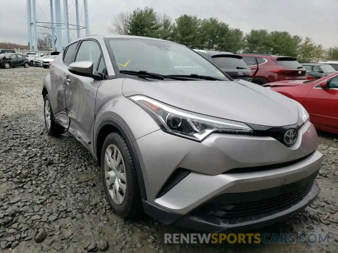 1 Photograph of a damaged car NMTKHMBXXKR079484 TOYOTA C-HR 2019