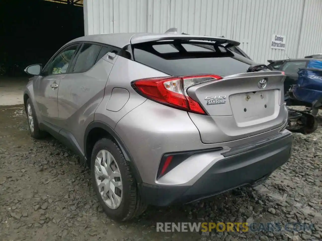 3 Photograph of a damaged car NMTKHMBXXKR079484 TOYOTA C-HR 2019