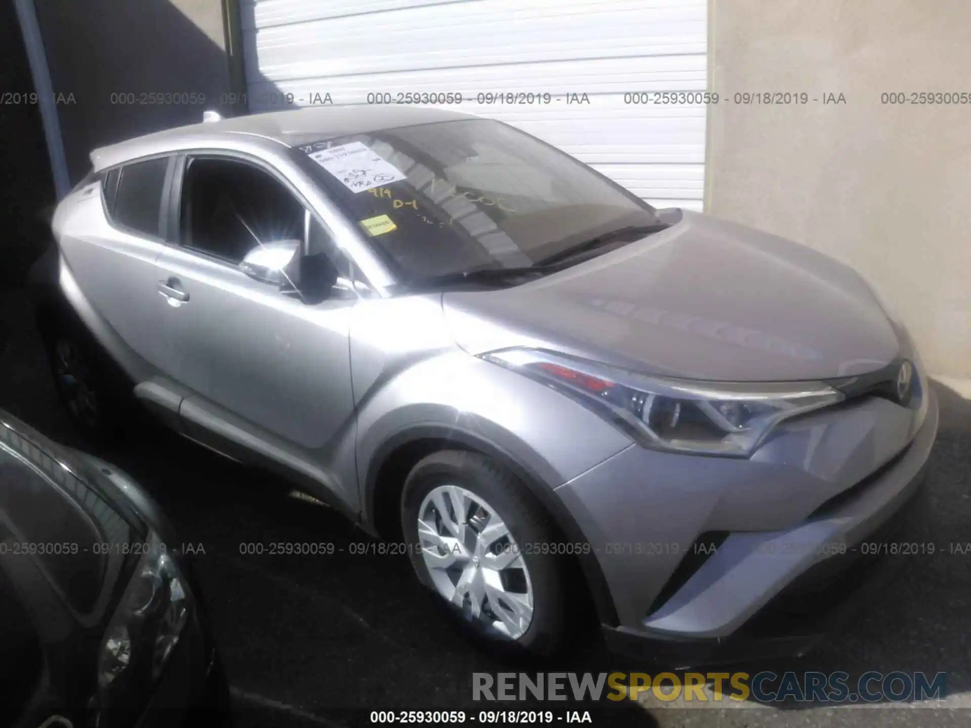 1 Photograph of a damaged car NMTKHMBXXKR079551 TOYOTA C-HR 2019