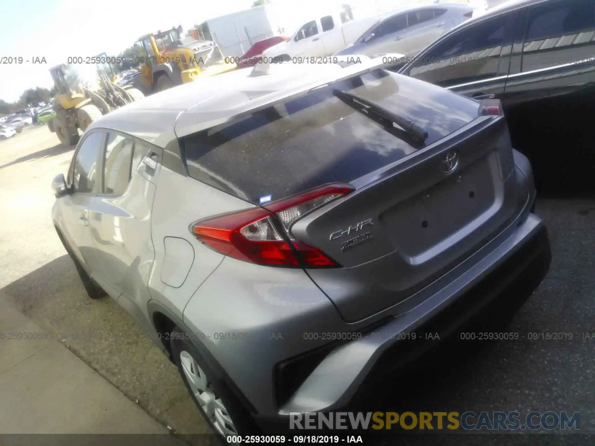 3 Photograph of a damaged car NMTKHMBXXKR079551 TOYOTA C-HR 2019