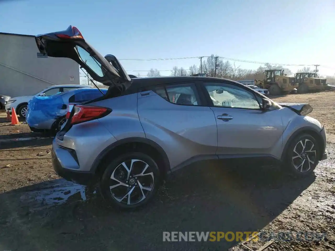 3 Photograph of a damaged car NMTKHMBXXKR080070 TOYOTA C-HR 2019