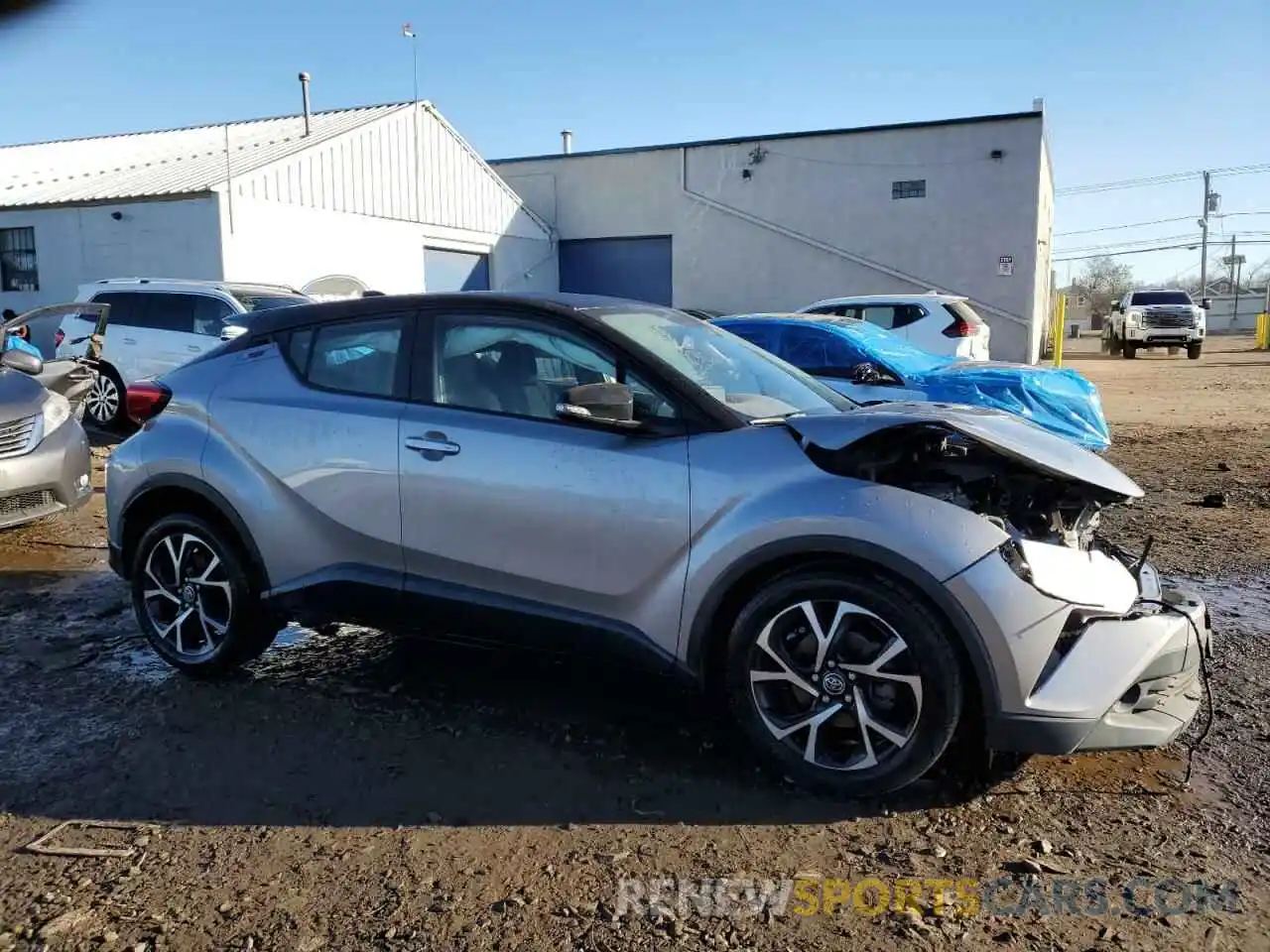 4 Фотография поврежденного автомобиля NMTKHMBXXKR080070 TOYOTA C-HR 2019