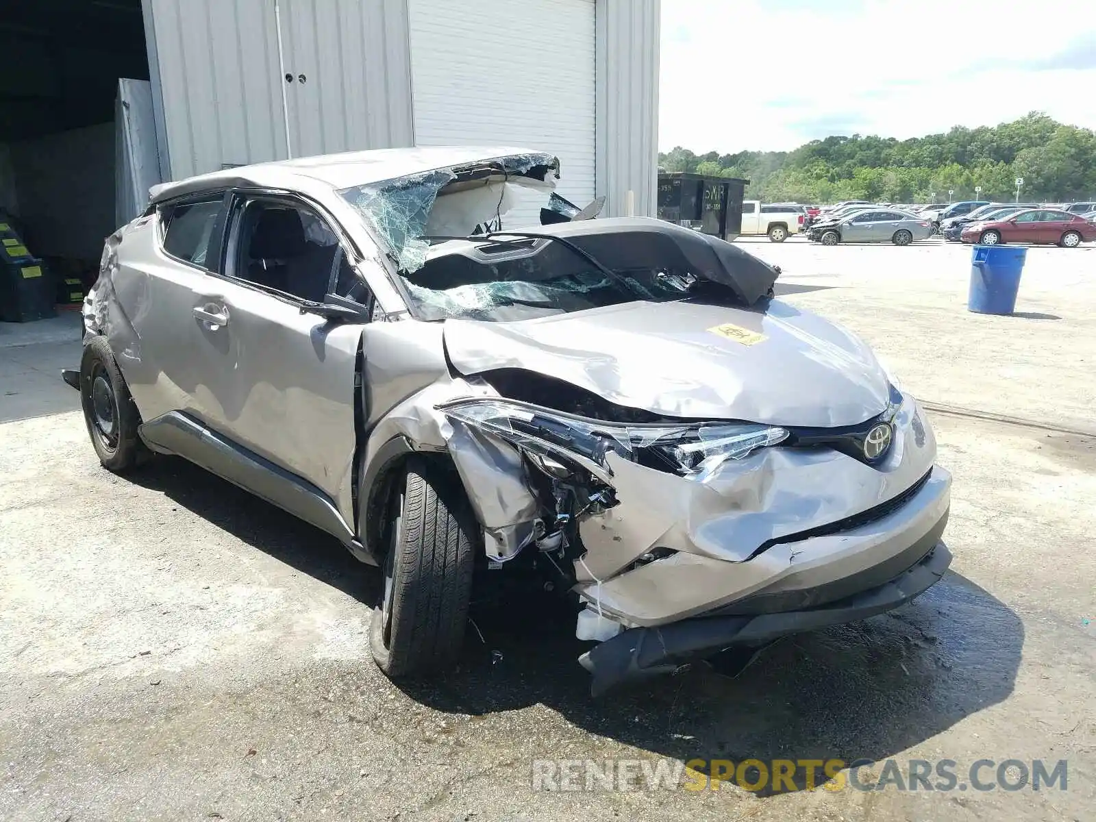 1 Photograph of a damaged car NMTKHMBXXKR080330 TOYOTA C-HR 2019