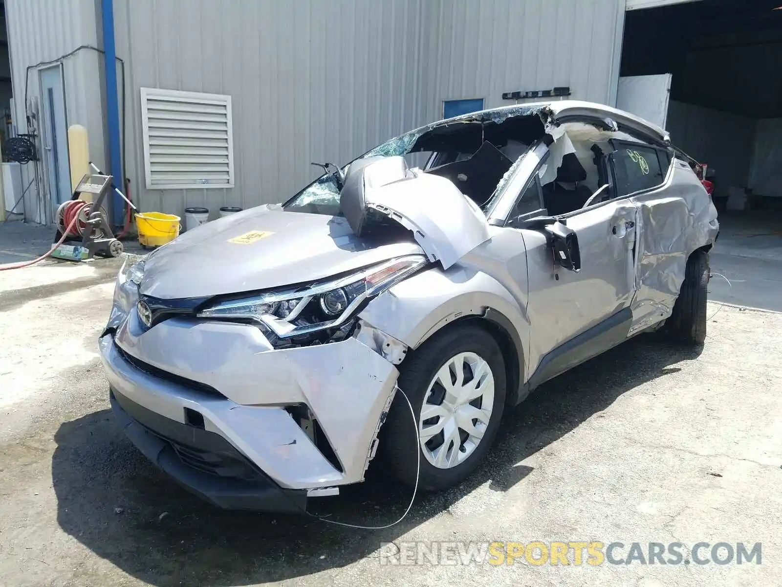 2 Photograph of a damaged car NMTKHMBXXKR080330 TOYOTA C-HR 2019