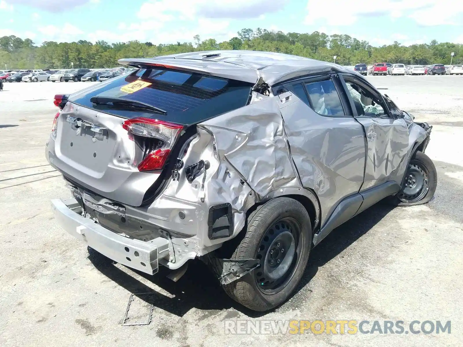 4 Photograph of a damaged car NMTKHMBXXKR080330 TOYOTA C-HR 2019