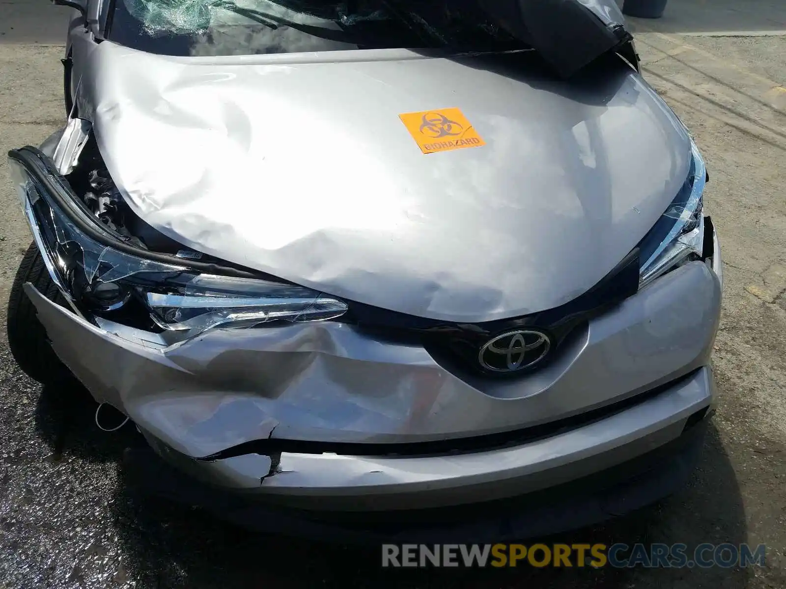 7 Photograph of a damaged car NMTKHMBXXKR080330 TOYOTA C-HR 2019