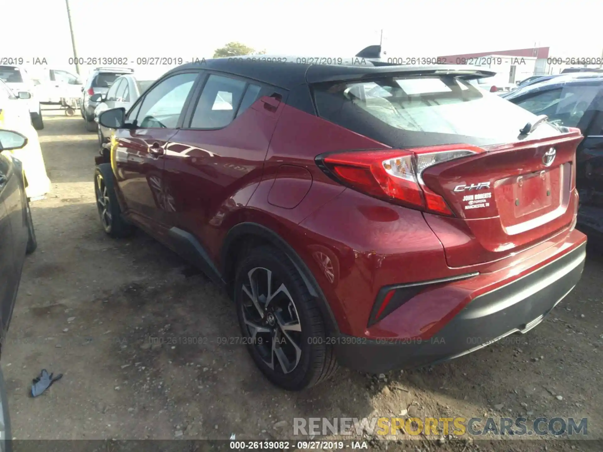 3 Фотография поврежденного автомобиля NMTKHMBXXKR081090 TOYOTA C-HR 2019