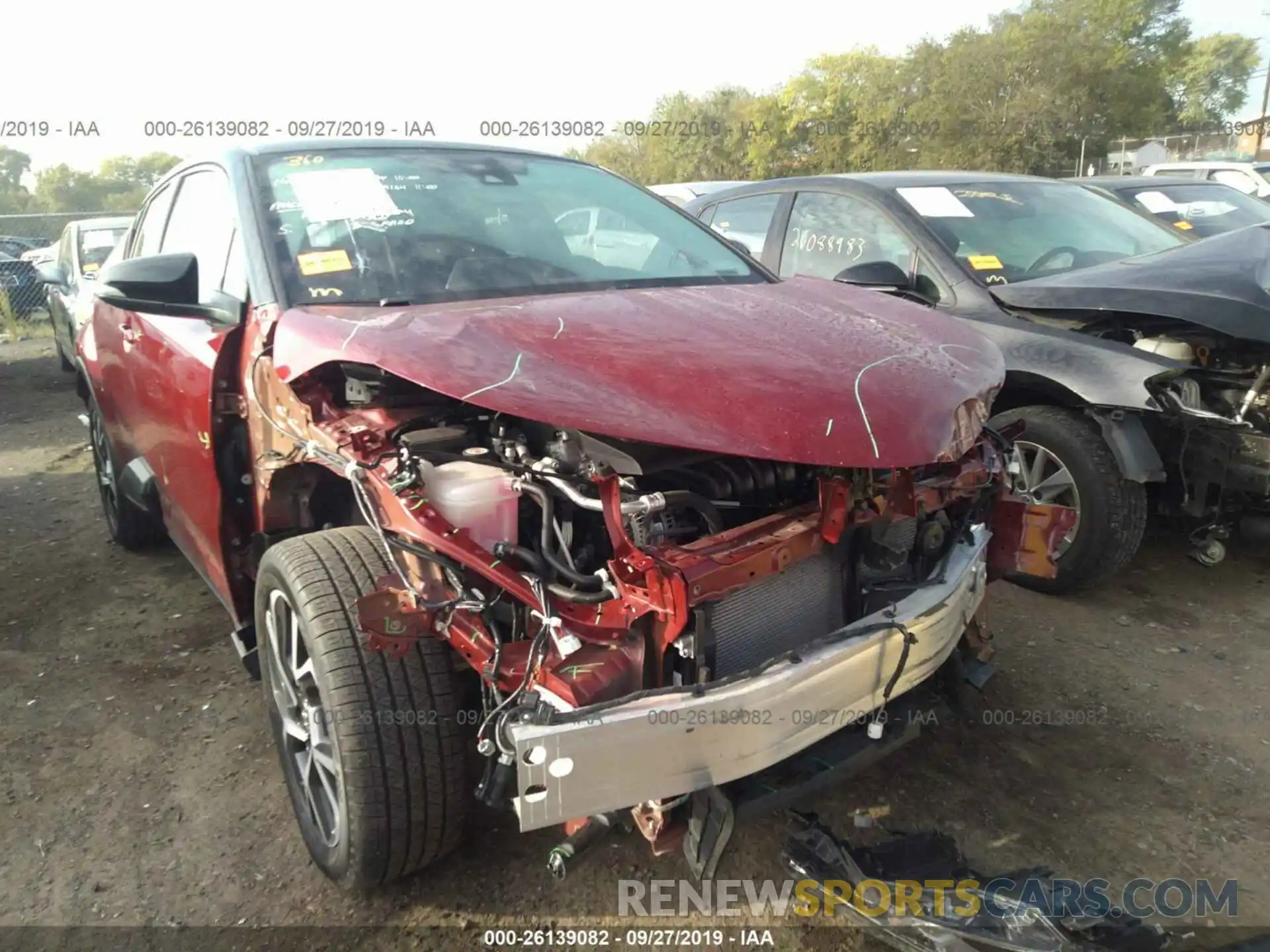 6 Photograph of a damaged car NMTKHMBXXKR081090 TOYOTA C-HR 2019