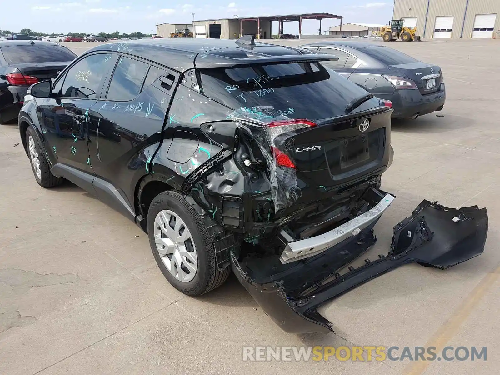 3 Photograph of a damaged car NMTKHMBXXKR081459 TOYOTA C-HR 2019