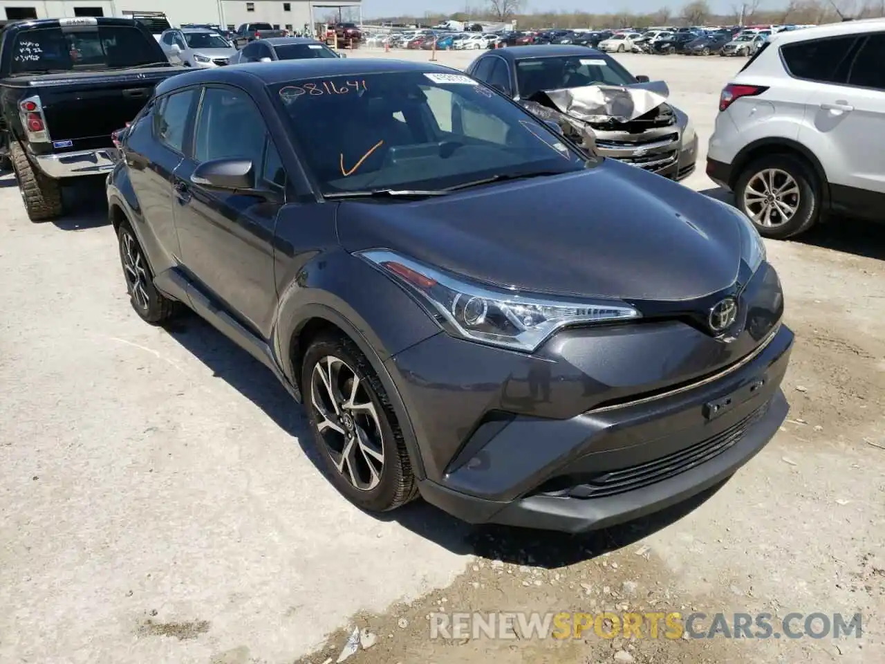 1 Photograph of a damaged car NMTKHMBXXKR081641 TOYOTA C-HR 2019