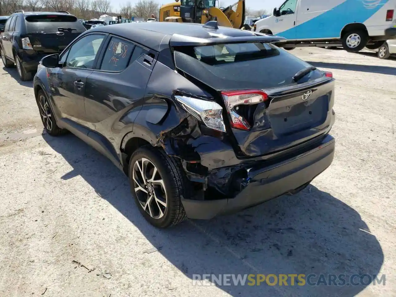 3 Photograph of a damaged car NMTKHMBXXKR081641 TOYOTA C-HR 2019