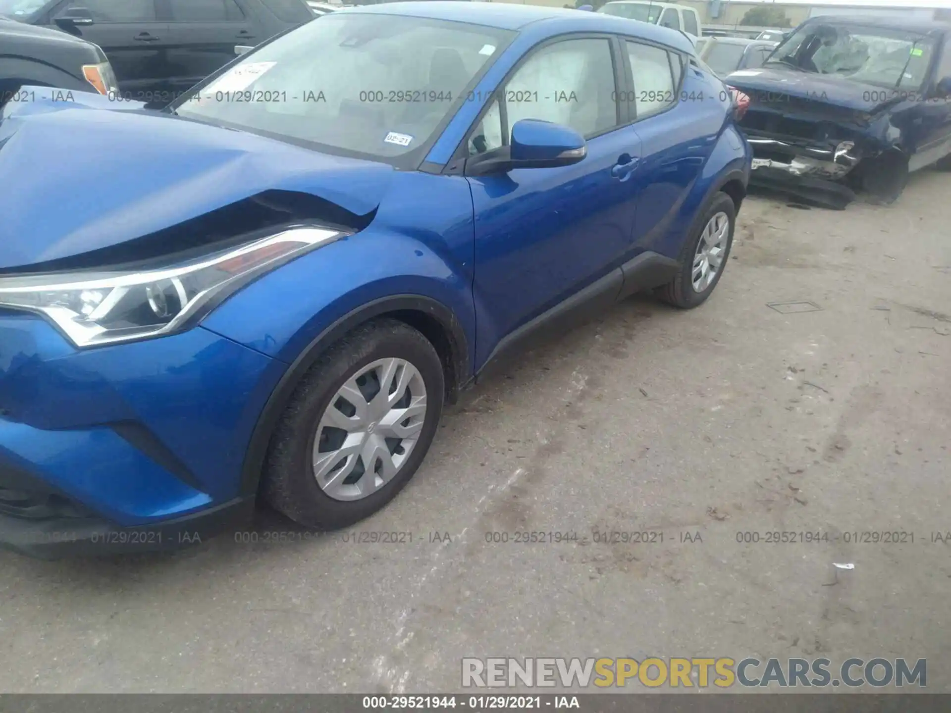 2 Photograph of a damaged car NMTKHMBXXKR081834 TOYOTA C-HR 2019