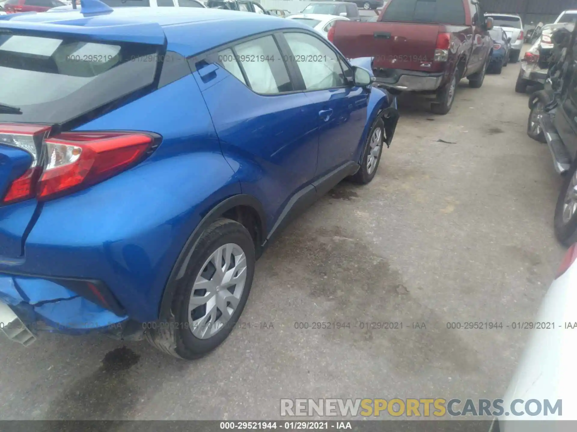 4 Photograph of a damaged car NMTKHMBXXKR081834 TOYOTA C-HR 2019