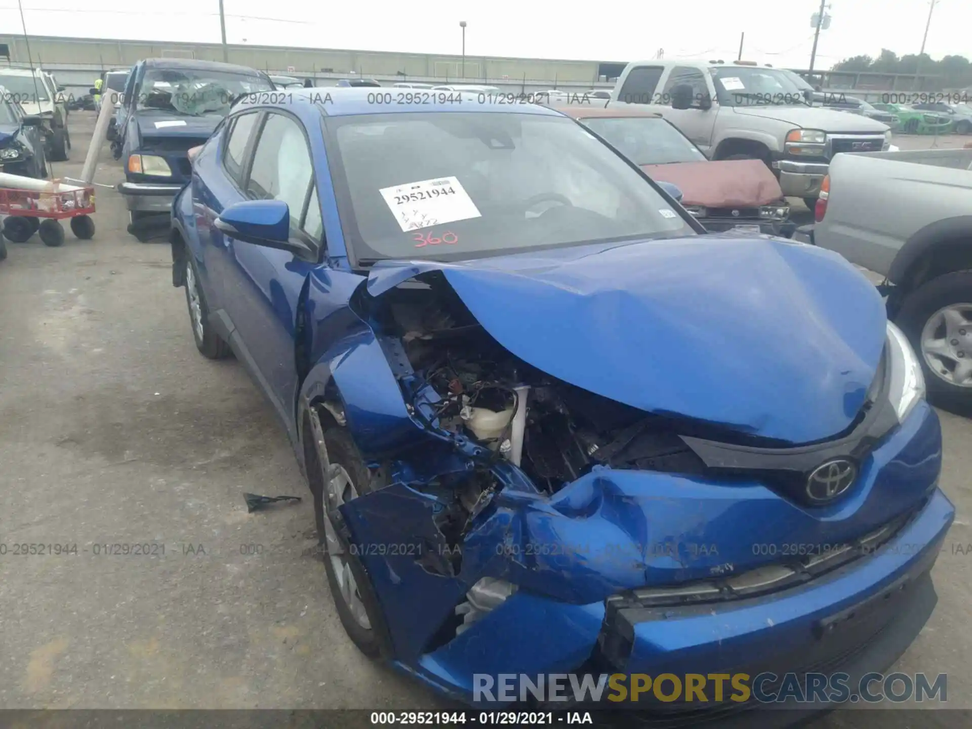 6 Photograph of a damaged car NMTKHMBXXKR081834 TOYOTA C-HR 2019