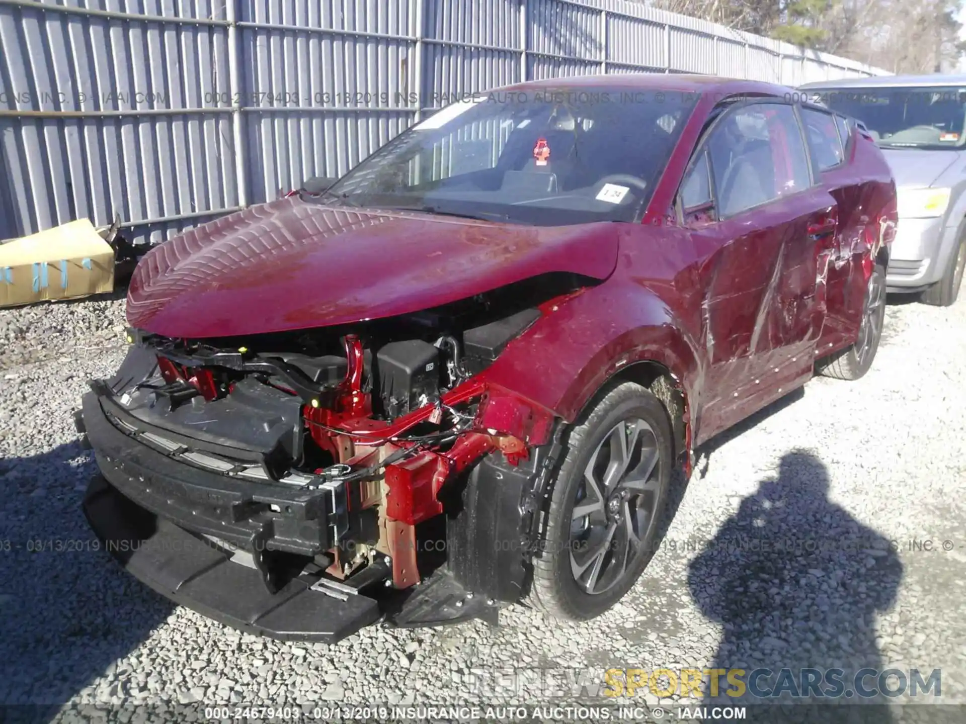 2 Фотография поврежденного автомобиля NMTKHMBXXKR081980 TOYOTA C-HR 2019