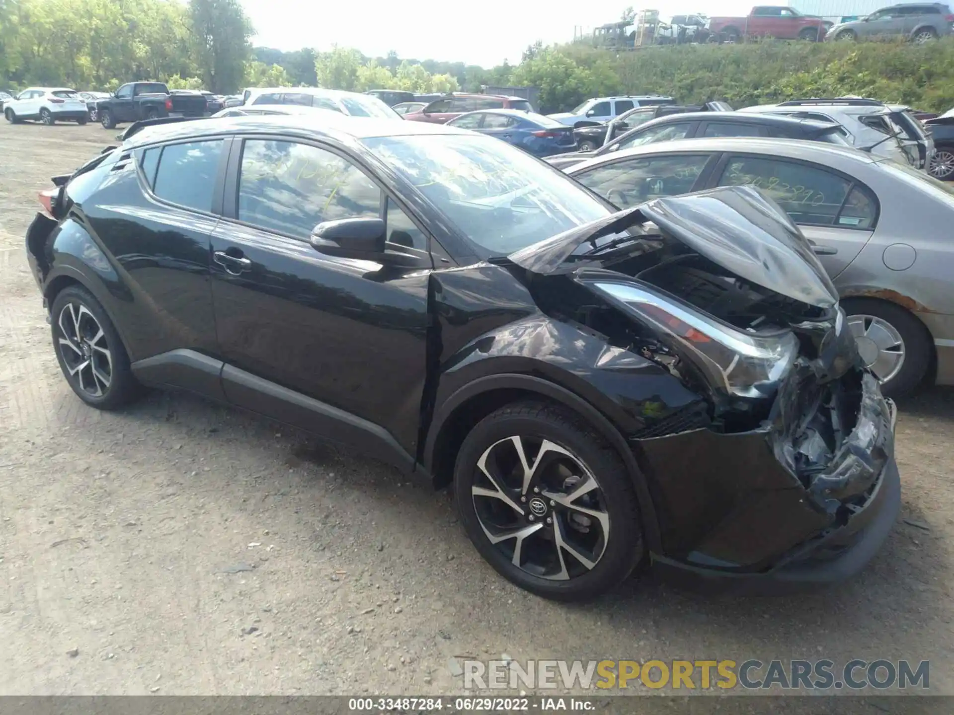 1 Photograph of a damaged car NMTKHMBXXKR082420 TOYOTA C-HR 2019