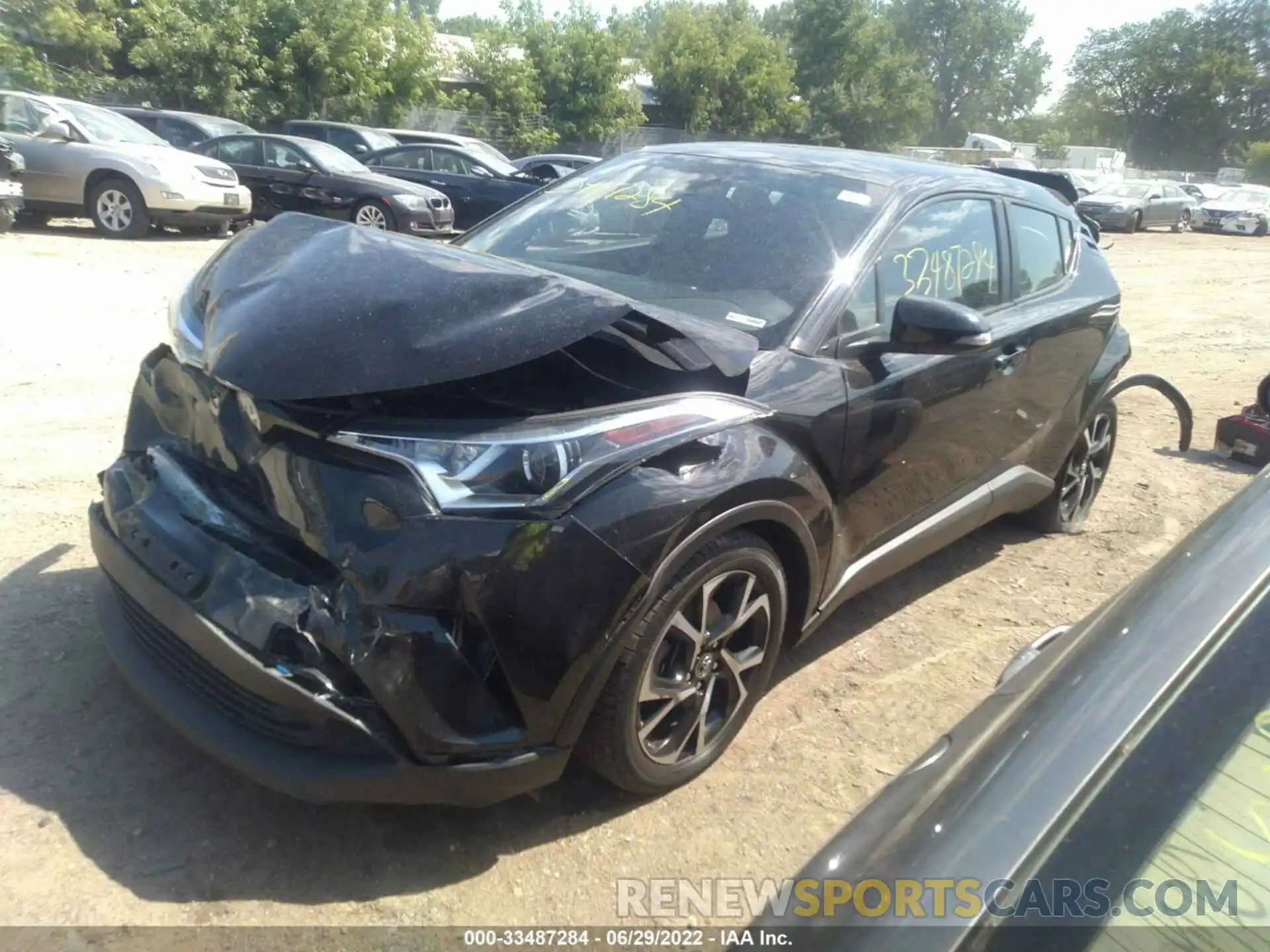 2 Photograph of a damaged car NMTKHMBXXKR082420 TOYOTA C-HR 2019