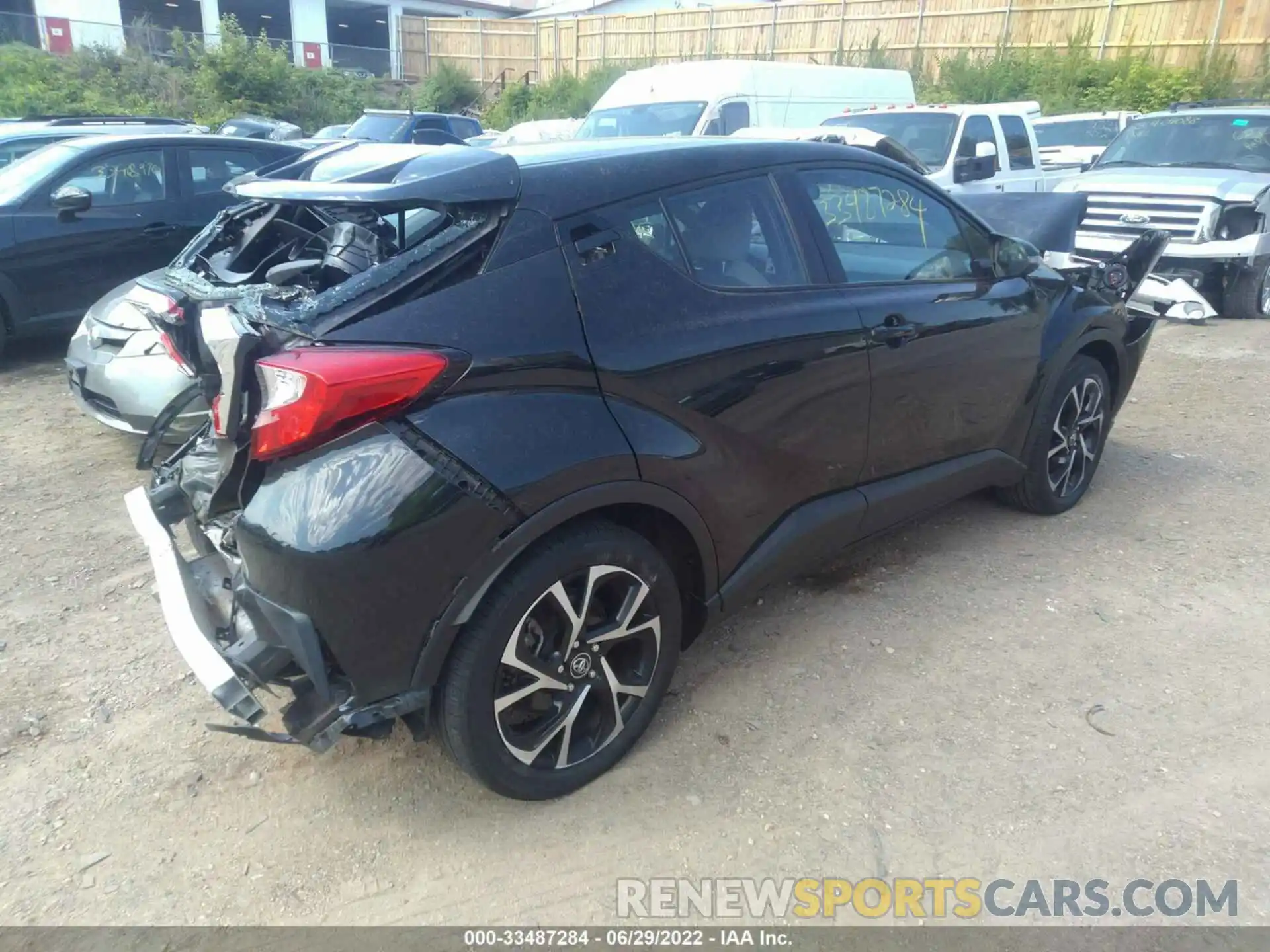 4 Photograph of a damaged car NMTKHMBXXKR082420 TOYOTA C-HR 2019