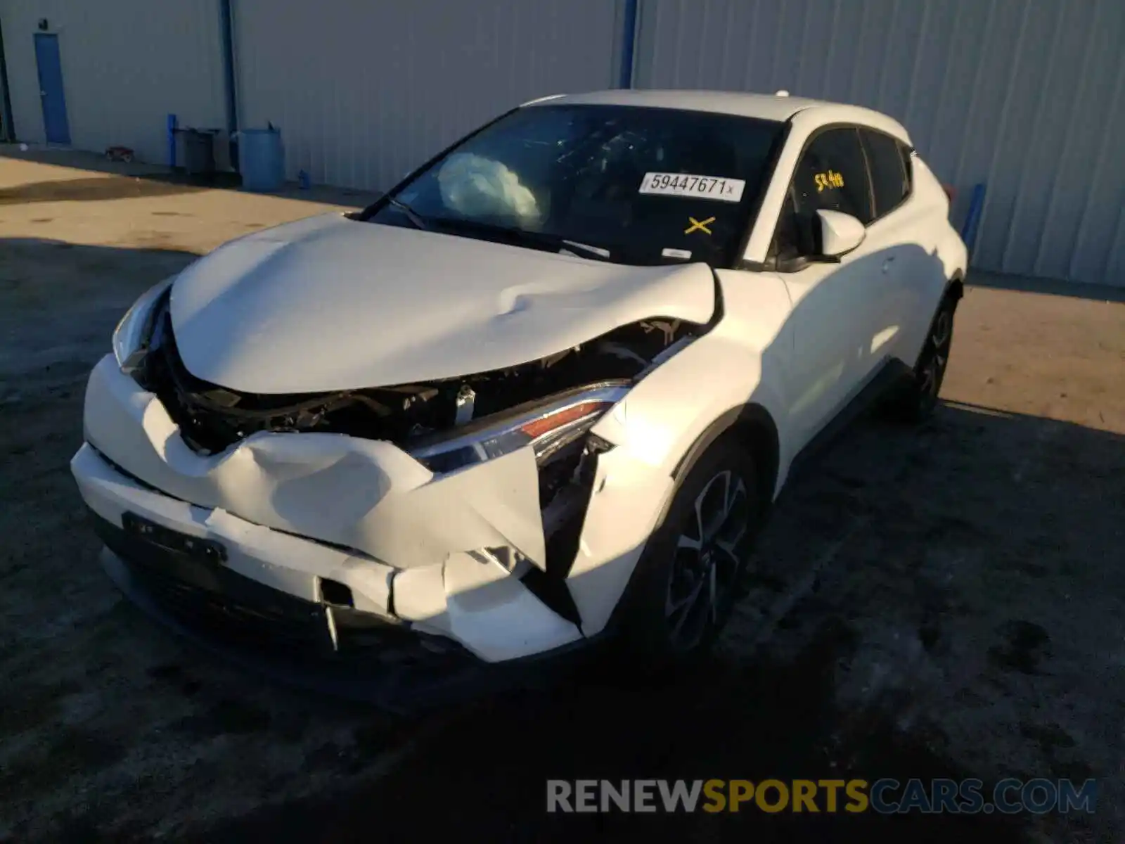 2 Photograph of a damaged car NMTKHMBXXKR082532 TOYOTA C-HR 2019